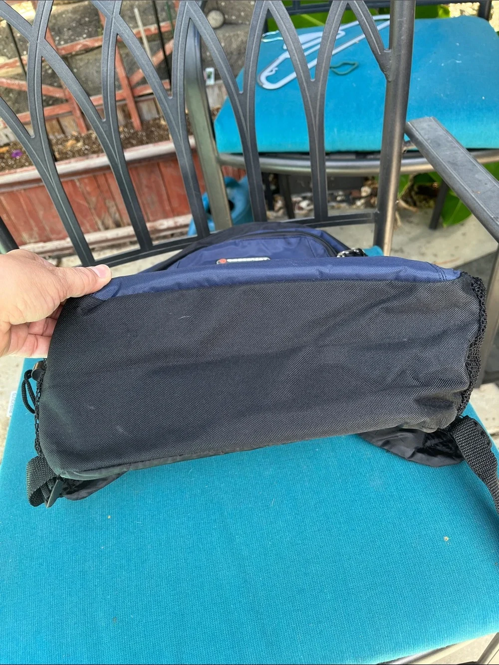 Navy Blue Backpack